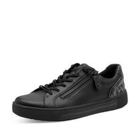 Jana Femme 8-23660-42 Basket, Noir/léopard, 40 EU