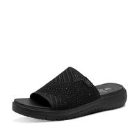 Jana Femme Coshy Mule Flat 8-27264-46 Sandale Plate, Noir, 40 EU