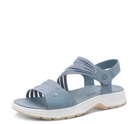 Jana Femme Coshy Sandal Flat 8-28661-46 Plate, Sky Peach, 41 EU