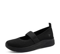 Jana Femme Damen Ballerina Strap Vegan 8-22183-46 Ballerines, Noir, 41 EU