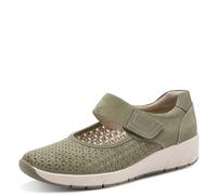 Jana Femme Damen Ballerina Strap Vegan 8-24664-42 Ballerines, Olive, 41 EU
