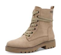Jana Femme Damen Lace Boot Flat Vegan Botte Tendance, Sable, 39 EU