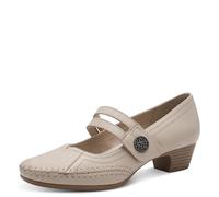 Jana Femme Damen Pump with Strap 8-22700-46 Escarpins, Stone, 39 EU