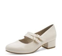 Jana Femme Damen Pump with Strap Vegan 8-24366-45 Escarpins, Ivoire, 39 EU