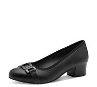 Jana Femme Damen Pumps Vegan Escarpins, Noir, 39 EU