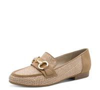 Jana Femme Damen Slipper Vegan 8-24265-44 Mocassin, Lt Natural, 39 EU