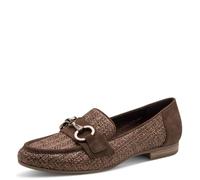 Jana Femme Damen Slipper Vegan 8-24265-44 Mocassin, Moka, 38 EU