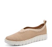 Jana Femme Damen Slipper Vegan 8-24560-46 Mocassin, Beige, 37 EU