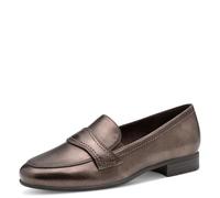 Jana Femme Damen Slipper Vegan Mocassin, Bronze, 41 EU
