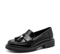 Jana Femme Damen Slipper Vegan Mocassin, Noir, 42 EU