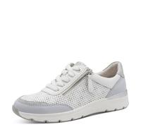 Jana Femme Damen Sneaker Low 8-23703-46 Basket, Blanc/Bleu, 38 EU