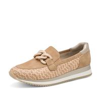 Jana Femme Damen Sneaker Slip on Vegan 8-24766-42 Basket, Lt Natural, 39 EU