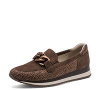 Jana Femme Damen Sneaker Slip on Vegan 8-24766-42 Basket, Mocca Comb, 37 EU