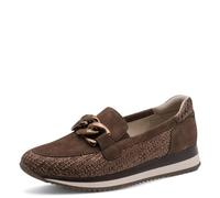 Jana Femme Damen Sneaker Slip on Vegan 8-24766-42 Basket, Mocca Comb, 42 EU