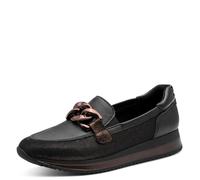 Jana Femme Damen Sneaker Slip on Vegan 8-24766-42 Basket, Noir Bronze, 37 EU