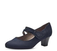 Jana Shoes Escarpins Mary Jane femme vegan bleu marine avec lanières Taille 40