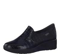 Jana Femme Softline 8-24662-41 Chaussures Confortables à Largeur Large Mocassin, Noir, 39