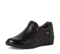 Jana Femme Softline 8-24663-41 Chaussures Confortables pour Le Sport, Le Quotidien, Les Loisirs Mocassin, Serpent Noir, 37 EU Large