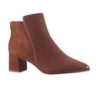 Jana Femme Softline 8-25375-41 Bottines Confortables en Dentelle, Marron, 37 EU Large