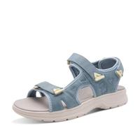 Jana Femme Softline Sandal Flat 8-28662-46 Plate, Sky Sun, 40 EU