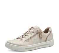 Jana Shoes Baskets plates 23660-42 Femme Vegan avec fermeture éclair Or 38