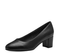 Jana Mary Jane Femme à Talon Bloc Vegan, Black, 38 EU
