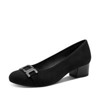 Jana Mary Jane Femme à Talon Bloc Vegan, Black, 40 EU