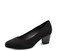Jana Mary Jane Femme à Talon Bloc Vegan, Black, 41 EU