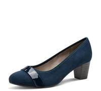 Jana Mary Jane Femme avec détails pailletés Vegan, Navy/Navy Pat, 40 EU