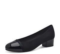 Jana Mary Jane Femme Petit Talon Vegan, Black, 38 EU