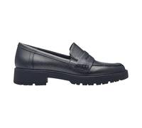 Jana Mocassins Femme à Talon Bloc Vegan, Steel Metallic, 38 EU