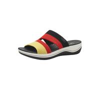 JANA Mule 'Coshy Original' jaune / rouge / noir, Taille 36