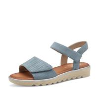 Jana Femme 8-28265-42 Sandale Plate, Denim, 37 EU Large