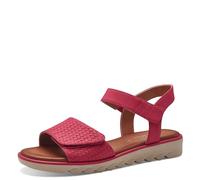 Jana Sableales pour Femmes Plates avec Fermeture Velcro Vegan, Rosa (Fuxia), 38 EU