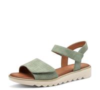 Jana Sableales pour Femmes Plates avec Fermeture Velcro Vegan, Vert (Sage), 38 EU