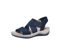 Jana Coshy Sableales Femme plates Élastique Vegan, Bleu (Navy), 41 EU