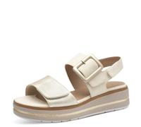 Jana Sandales Femme Plates avec Fermeture Velcro Vegan