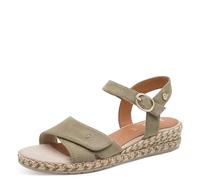 Jana Wedge/Plat Sand MultiAdj + Sandales compensées végétaliennes, SAGE, 41 EU