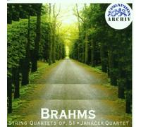 Janacek Quartet - Quatuors à cordes opus 51, n° 1 en ut mineur & n° 2 en la mineur