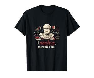 J'analyse Donc Je suis Philosophe de la Science des données T-Shirt