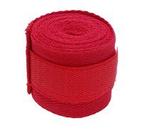 Janasiba 1 bandage de en coton eslatique de 2,5 m pour de Muay Thai Taekwondo Rouge