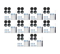 Janasiba 100X Pieds en Caoutchouc avec Vis de Tournevis InféRieur pour Pro A1278 A1286 A1297 13, 15, 17 (Pas pour Les ÉCrans Retina)