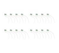 Janasiba 16 Pièces Bricolage échelle Construction Sable Table Modèle Circuit Imprimé Feu de Signalisation Signal Modèle Ho échelle Train Fer Miniature