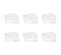 Janasiba 180 sacs à haut plat ouverts 6,7 mm couverture solide en plastique vinyle pour 12 doubles/gatefold 2LP 3LP 4LP