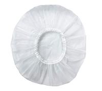 Janasiba 1Pcs Bonnet de Douche ImperméAble Domestique, Bonnet de Bain, Ensemble de Cheveux de Bonnet de Douche éLastique pour HôTel (Blanc)