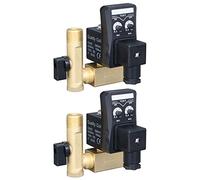 Janasiba 2 x 1/2 Dn15 Minuterie Électrique Voiture Valve Magnétique de Vidange Électronique Valve pour Compresseur d'air Condensat