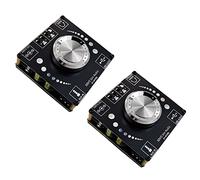 Janasiba 2 x XY-AP100L 100WX2 Carte Amplificateur Stéréo Bluetooth 5.0 AUX USB Carte Son Amplificateur de Puissance Numérique