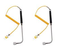 Janasiba 2X -81533B K Type Sensor Surface Angle Droit Température Sonde Haute Température Thermocouple -50 à 500 ℃