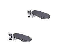 Janasiba 2X Accoudoir Bureau Ordinateur Table Support Souris Bras Repose-Poignet Bureau Extension Main ÉPaule Protéger