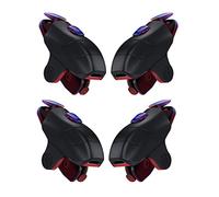 Janasiba 2X ContrôLeur de Mobile Manette de L1R1 Déclencheur Bouton de Visée Joystick de Tir pour Bouton en Alliage Anti-Dérapant Appuyez Sur La Tranche de Pot Intégrée